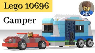 Lego classic 10696  Camper  DIY instruction  building ideas [upl. by Asek]