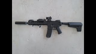 Airsoft Krytac Trident CRB MK2 AEG Rifle [upl. by Ilah]