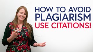 Don’t plagiarize How to cite correctly in academic writing [upl. by Nyrehtac]