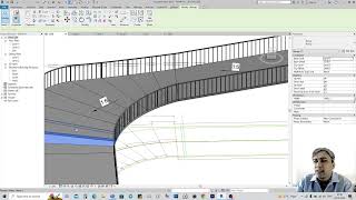 How to create curved ramp in Revit revit bim ramp structure [upl. by Nauqas]