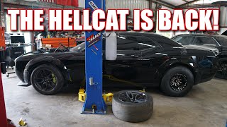 THE CAMMED HELLCAT IS BACK HOME IT SOUNDS INSANE [upl. by Levania]