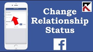 How To Change Relationship Status Facebook App [upl. by Pall630]