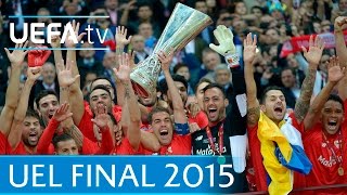 Sevilla v Dnipro 2015 UEFA Europa League final highlights [upl. by Alyad222]