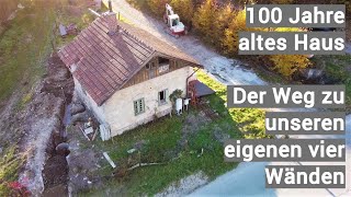 Wir renovieren ein 100 Jahre altes Haus ein starkes Fundament muss her Bauvlog 4 [upl. by Carpenter686]