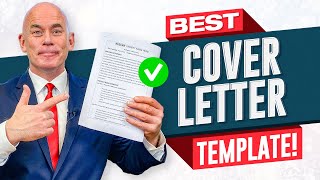 HOW TO WRITE A COVER LETTER for a JOB APPLICATION The BEST Example COVER LETTER to GET YOU HIRED [upl. by Hartman]