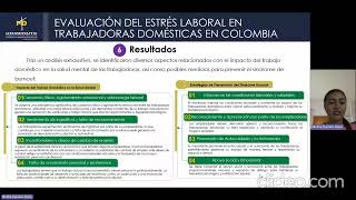 UNIMINUTO Evaluación del estrés laboral en trabajadoras domésticas en Colombia [upl. by Myrna685]