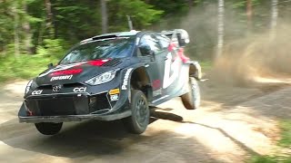 Rally Finland 2024  Test Kalle Rovanperä [upl. by Addison699]