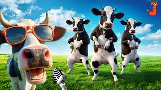 FUNNY COW DANCE FOR 12 MINUTES STRAIGHT  Cow Song amp Cow Videos 2024  Cow dance mix  dancing cow [upl. by Yelsel]