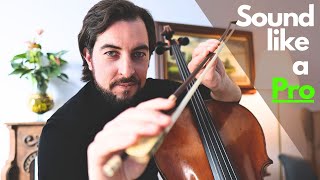 How to get the Perfect Cello Sound From Scratch to Smooth [upl. by Tronna584]