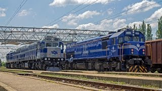 Israel Railways brand new NGT26CW3 diesel locomotives on a test run in 4K [upl. by Helaine]