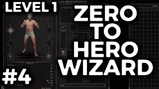 LEVEL 1 ZERO TO HERO WIZARD 4  Dark and Darker [upl. by Ayortal]