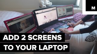 Turn Your Boring Singlescreen Laptop Into an Epic Triplescreen Beast [upl. by Janeta968]