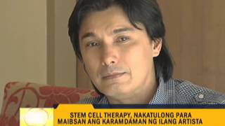 Celebs share good effects of stem cell therapy [upl. by Colburn604]