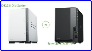 Review DS223j DiskStation vs Synology DS223 NAS [upl. by Imefulo]