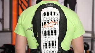 Alpinestars Nucleon KRR Race Back Protector Review at RevZillacom [upl. by Nautna57]