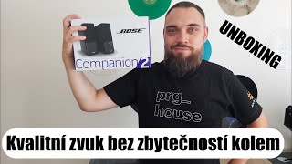 Unboxing Bose Companion 2 III  Kompaktní repro pro kvalitní poslech hudby z počítače [upl. by Neerehs363]