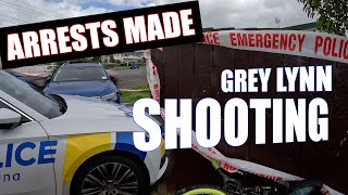 GREY LYNN SHOOTING  2 ARRESTED [upl. by Yessej912]