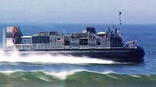 LCAC Military Hovercraft  No Beach Out of Reach [upl. by Nagiam35]