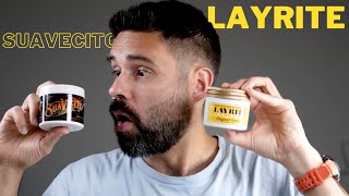 What a Difference Layrite VS Suavecito Original Hold Pomade [upl. by Mines]