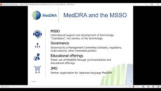 2022 04 13 What is MedDRA and How is it Used [upl. by Hnahk403]