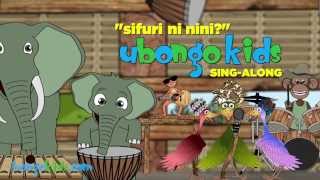 Sifuri ni Nini  Ubongo Kids SingAlong [upl. by Llekim]