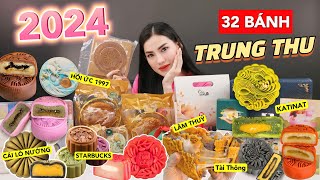 CHẤN ĐỘNG  REVIEW 32 BÁNH TRUNG THU HOT 2024 Lâm Thuỷ Hồi Ức 1997 Cái Lò Nướng Katinatvv [upl. by Aissela365]