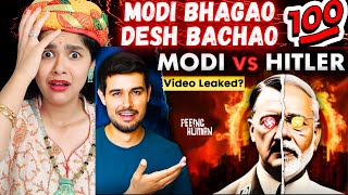 MODI vs HITLER  BJP Ideology vs Nazi Ideology ft Dhruv Rathee  Indian Reaction On Godi Media [upl. by Dianne]