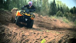 ATV Test Ride 2012 CanAm Outlander 1000 XT [upl. by Bert785]