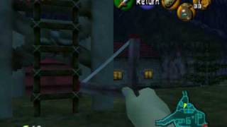 Legend of Zelda Ocarina of Time Walkthrough 03 55 quotGold Skulltulasquot [upl. by Sudderth]