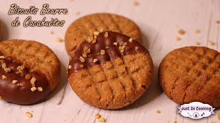 Recette des Biscuits au Beurre de Cacahuètes 3 Ingrédients [upl. by Nedap]