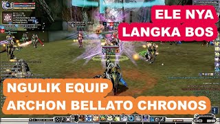 REVIEW CHAR ARCHON bellato chronos MrAttenda damage GILA  rf classic chronos  dian pratama rf [upl. by Oreves]