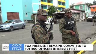 POLICE WELFARE ASSOCIATION PWA PRESIDENT REMAINS COMMITTED TO PUTTING OFFICERS INTERESTS FIRST [upl. by Nyladnarb]