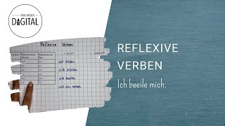 Reflexive Verben inkl Arbeitsblatt [upl. by Netsirk663]