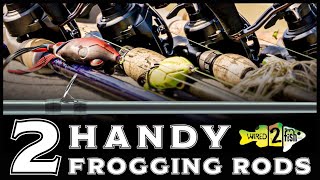 2 Best Frog Rod Setups for Bass Fishing [upl. by Atipul343]