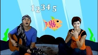 Once I Caught a Fish Alive  Kids English Nursery Rhymes amp Songs ABC 123 [upl. by Ailenroc725]