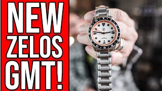 Best GMT Watch around 500 Zelos Mako GMT 300 is Fire [upl. by Brose399]