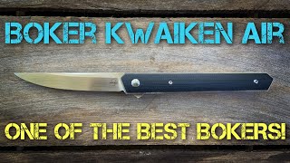 Boker Kwaiken Air One of the best Bokers  Full Review [upl. by Reivazx298]