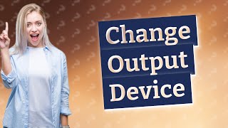 How do I change my output device on Spotify [upl. by Freudberg]