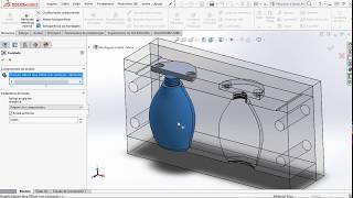 Workshop  SOLIDWORKS AULA 2  Desenvolvendo um bom projeto  MOLDE DE SOPRO [upl. by Ji]