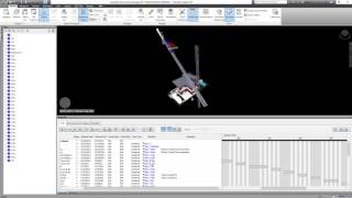 Navisworks Tutorial 12 Beginner Creating and Attaching Multiple Object Animations for Tower Crane [upl. by Olds710]