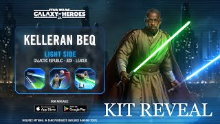 NEW Character Inbound Kelleran Beq  Kit Reveal  Solid Galactic Republic Jedi Lead esp in TW [upl. by Aihsekat769]