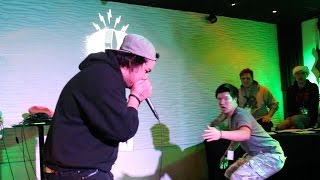 Kindo vs Taiwanian  Top 16  LA Beatbox Battle 2016 [upl. by Nottarts323]