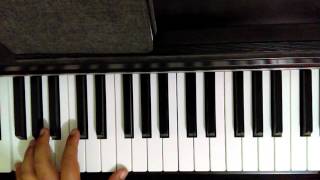 November rain piano tutorial how to play November rain piano Guns n Roses Easy [upl. by Tarr]