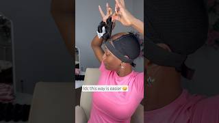 how long does it last 🤣 my longest lasting hairstyle 🔥 gym hair hairtutorial fyp [upl. by Gide]