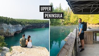 The BEST 2 days on the Upper Peninsula Pictured Rocks Pasties Kitchitikipi amp Tahquamenon Falls [upl. by Philipp]