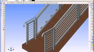 TFLEX CAD  Ogrodzenia i balustrady cz14 [upl. by Losyram683]