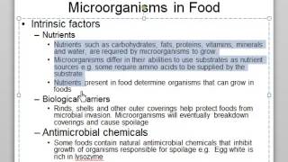 Intrinsic and Extrinsic Factors Affecting Microbial Growth [upl. by Anirhtak102]