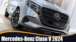 MercedesBenz Clase V 2024  LLEGA LA ESTRELLA DE LAS FURGONETAS Y MONOVOLÚMENES [upl. by Laden]