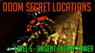 DOOM 2016 Secrets amp Collectibles  Level 5  Argent Energy Tower [upl. by Ria]