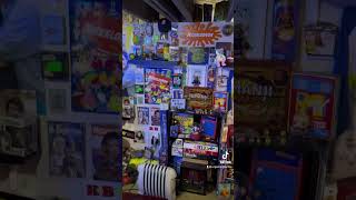 House Game Room  Man Cave Tour 2023 Preview  3D Video Games Board Games Theater  More [upl. by Enirahtac]